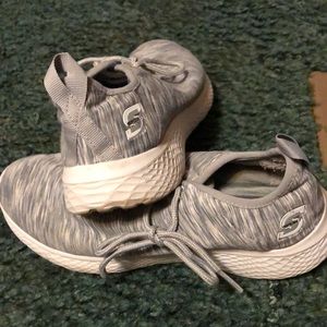 COPY - GREY LIGHT WEIGHT SKECHERS SPORT SHOE